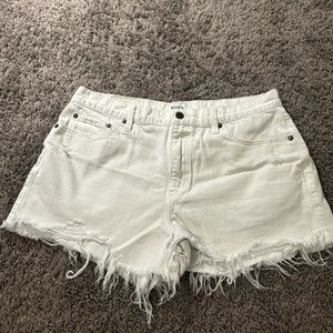 Pistola white Jean shorts